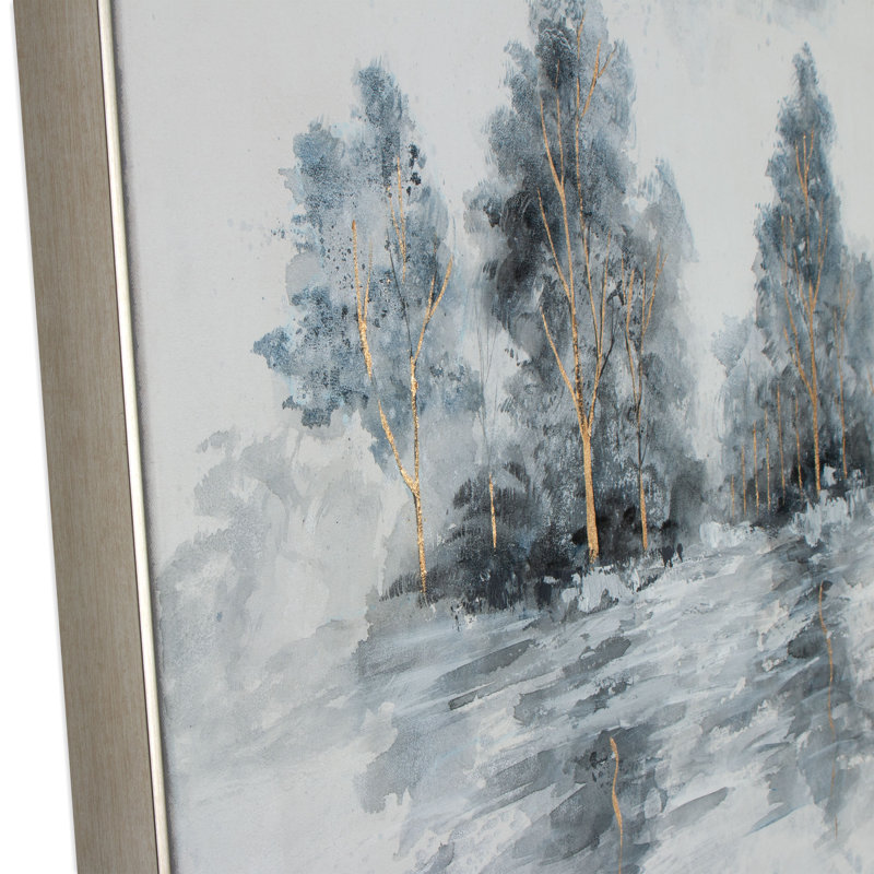 Floater Frame Painting on Canvas