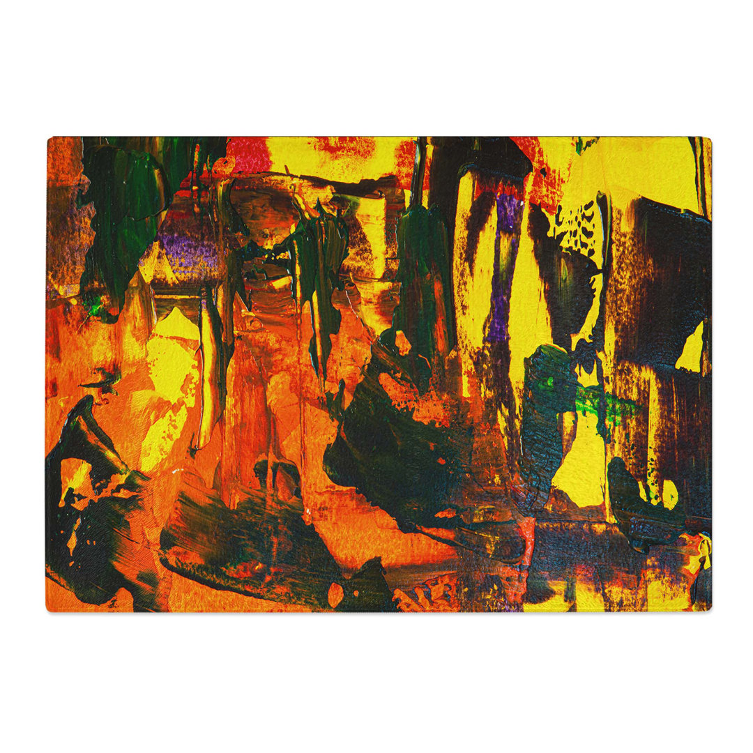 Tempered Glass Art Painting Vol.203 Chopping Board