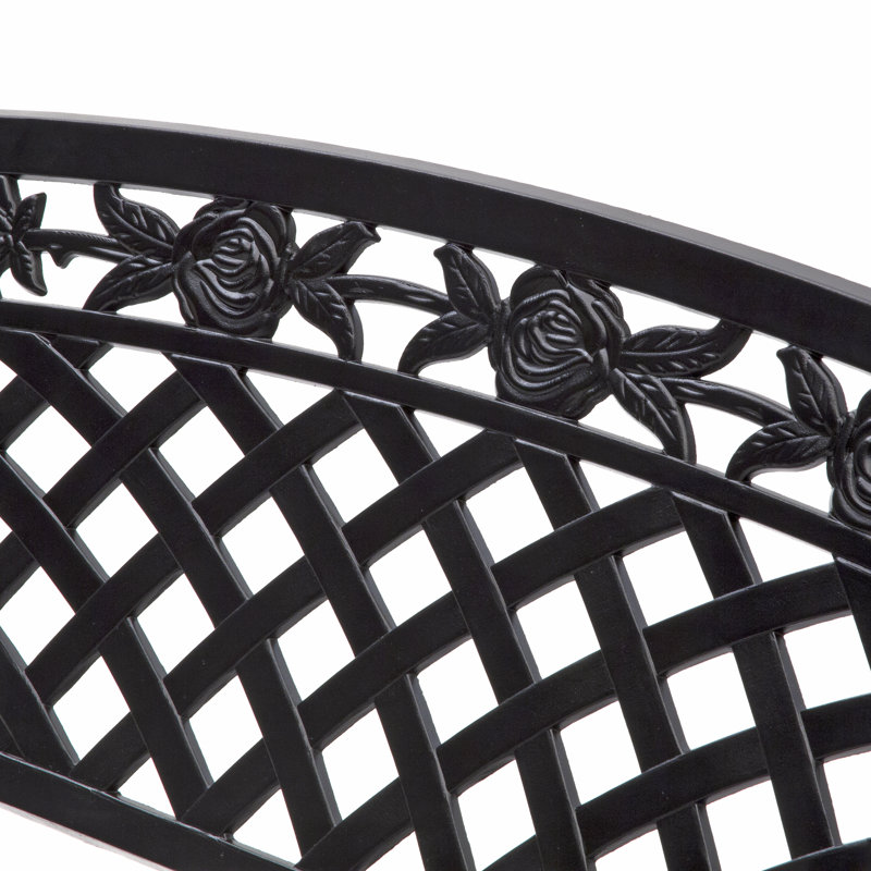Banc de jardin en métal Hollander