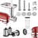 Meat Grinder and Slicer Chopper Attachment for Stand Mixer, Slicer Chopper Kit