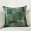 Praia 22" Fabric Green  Throw Pillow