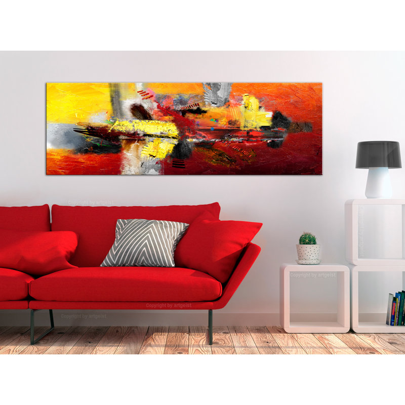 No Frame Print on Canvas, 45cm H x 135cm W
