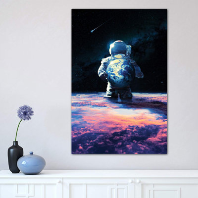 Drop Off - Wrapped Canvas Print