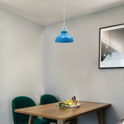 Lockett 1 - Light Satin Nickel Pendant