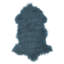 Sheepskin Area Rug in Dark Blue