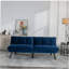 Canapé-lit pliant convertible bleu marine-735109692