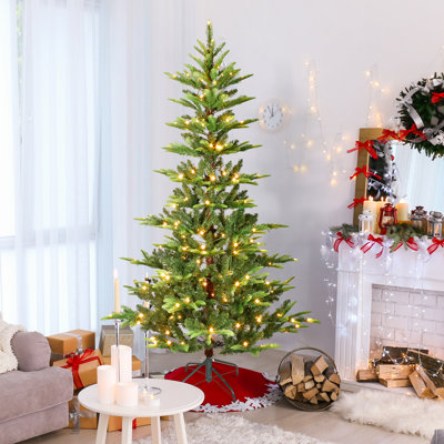 Arbre de Noël artificiel Slim Real Touch