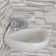 Vitreous China Corner Bathroom Sink with Overflow