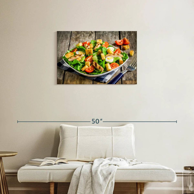 Salade César au poulet Yarlin, H 20 po x l 30 po