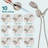 Rain Handheld Shower Head 2.0 GPM GPM-101757894