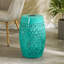 Table d'appoint SOLAR, couleur sarcelle-1787021029