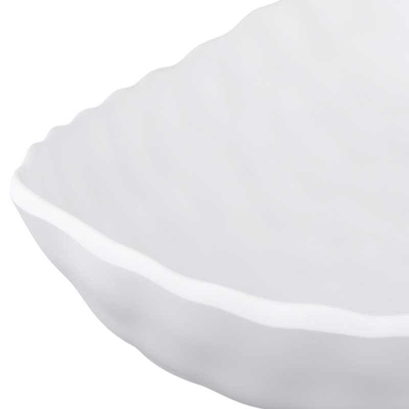 Elite Global Solutions Zen Melamine Platter, White