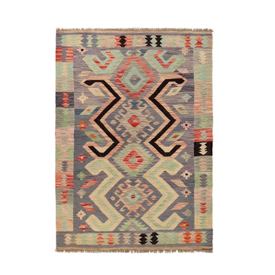 Hand Knotted Wool Moroccan Rug