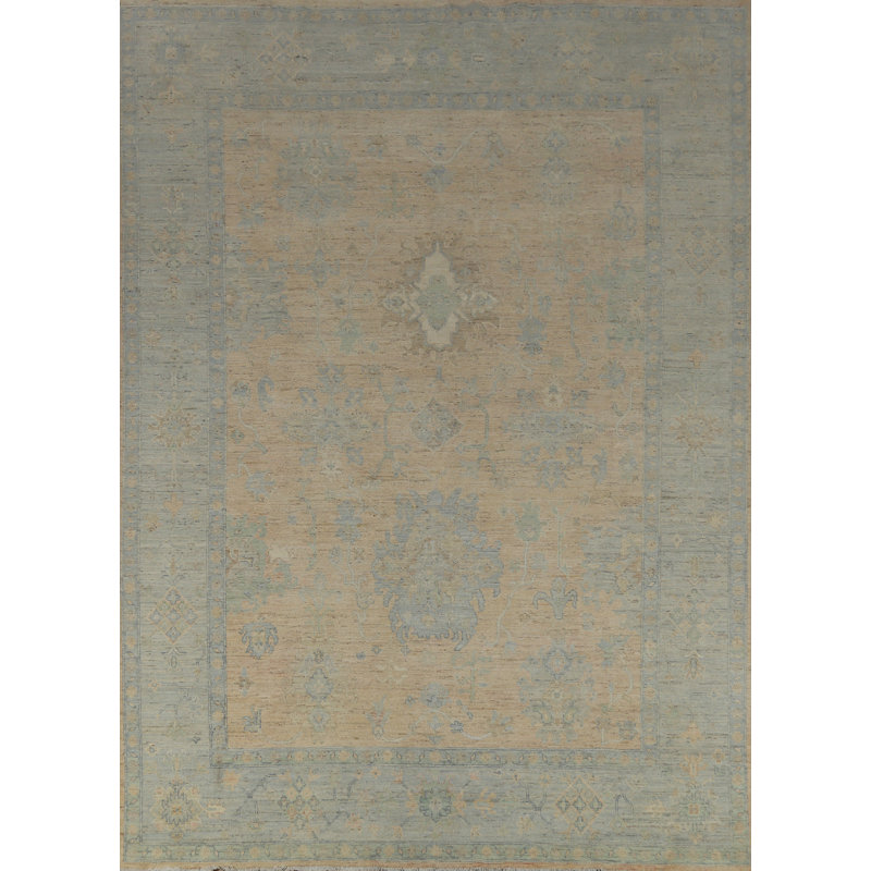 Tapis turc Oushak en laine 9x11