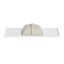 Plan de toilette simple en pierre reconstituée de 124 cm (49 po) avec lavabo