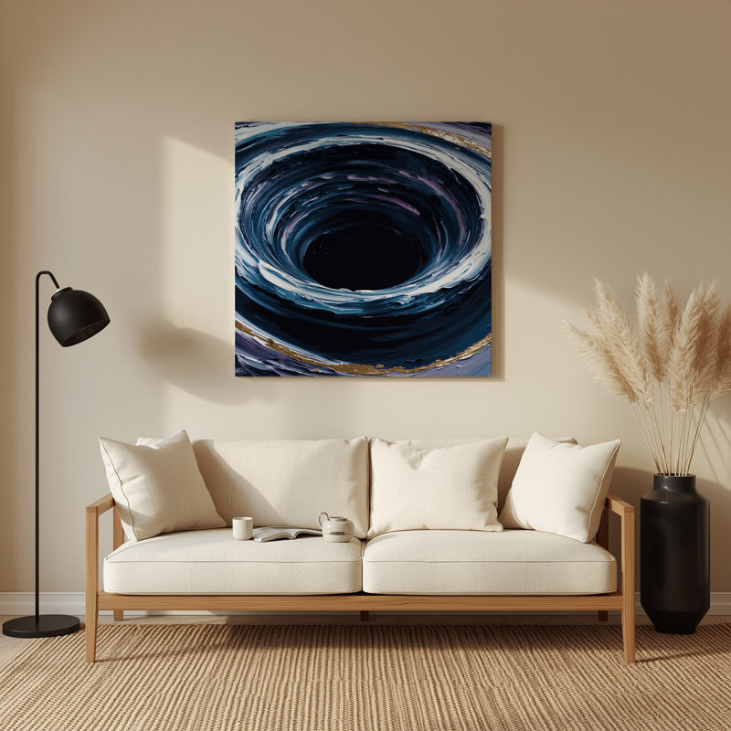 Espace noir, visualisation de trous en métal gris, H 384 po x l 384 po x P 0,05 po