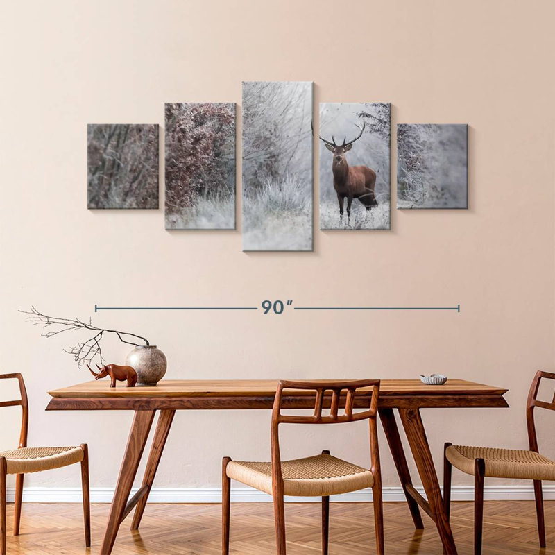 Deer, 42" H x 92" W