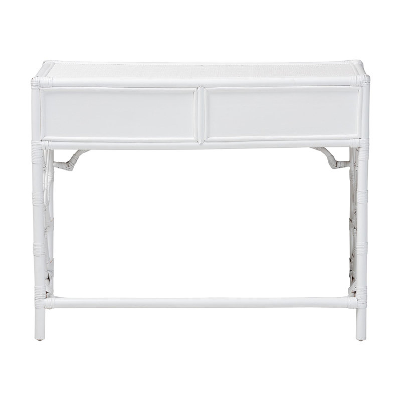 Bureau d'écriture avec deux tiroirs Baxton Studio Lindie