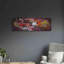 «Watercolor Nebula Burgundy» par Craig Snodgrass, art mural en métal-1730200306