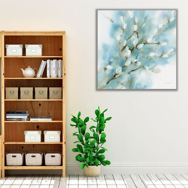 Puss Willows - reproduction d'art sur toile, H 40 po x l 40 po