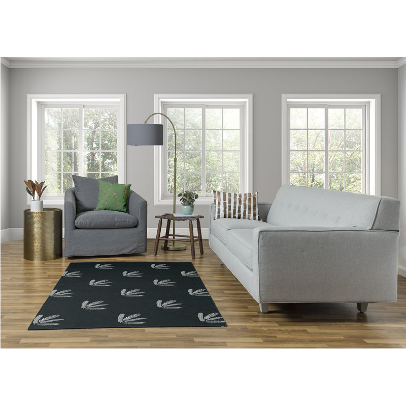 Chenille Abstract Indoor Rug, Rectangle 8' x 10'