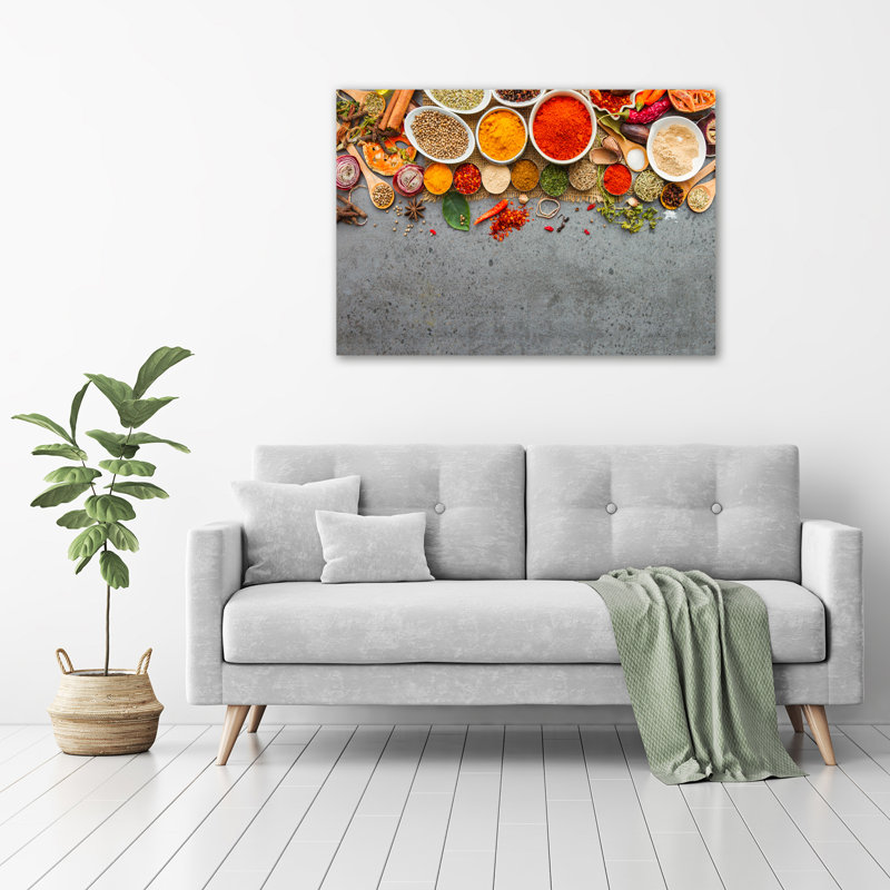 Mix Of Spices - Wrapped Canvas Print