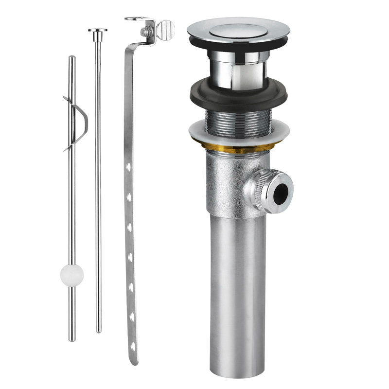 Plumb Tech Bathroom Faucets Mounting / Installation Required 2-handle Bathroom Faucet with Drain Assembly
