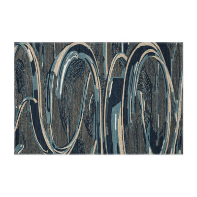 Tapis intérieur et extérieur gris Transport