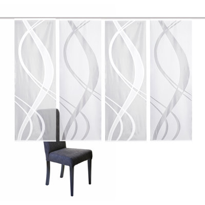 Mccrae Semi Sheer Curtain Panel Pair