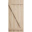 Volets rustiques à quatre planches espacées avec planche en Z (par paire)-71284324-88966779-88967510