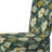 Monstera Elegance Tropical Pattern - Upholstered Coastal Side Chair, Tropical Leaves Accent Chair