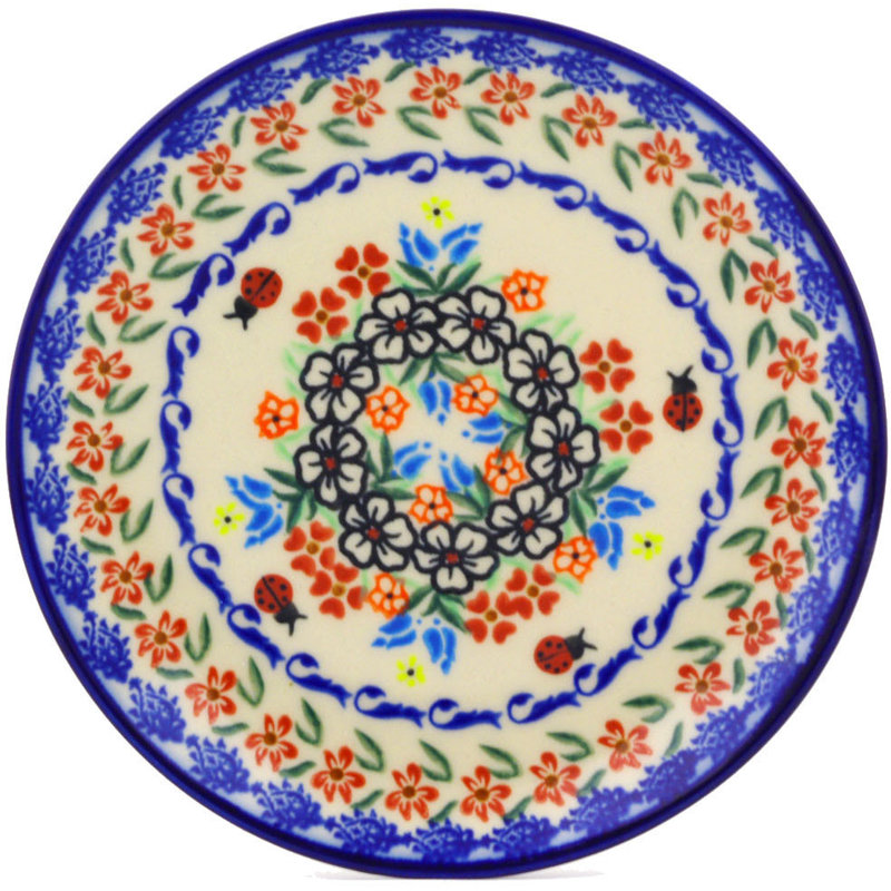 Polish Pottery 7" Stoneware Plate