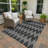 Machine Washable Indoor/Outdoor Kugler ACN2415 Geometric Rug-220821991