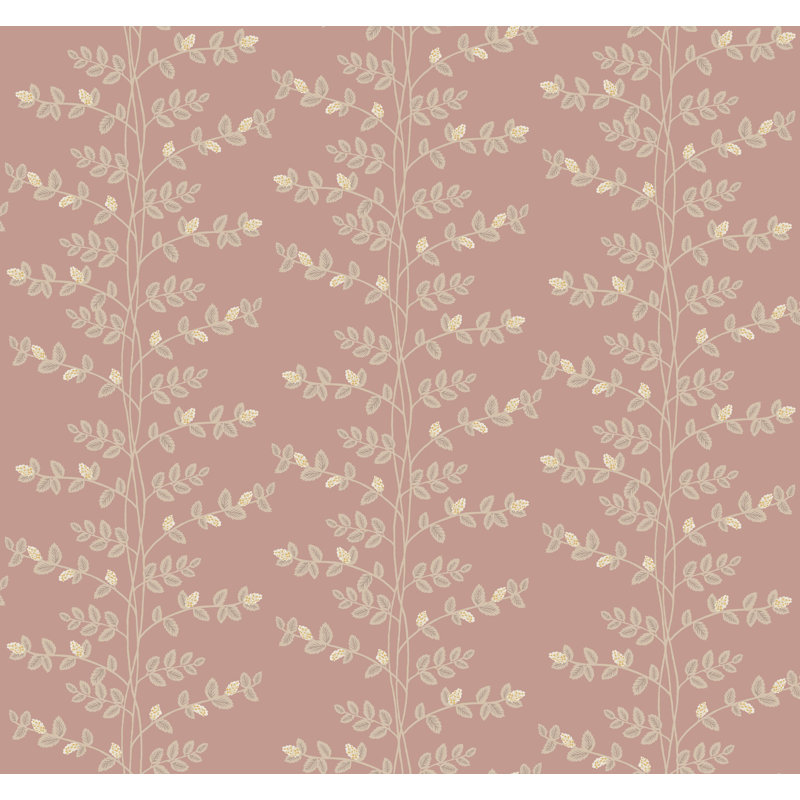 Papier peint Climbing Vine, Rose