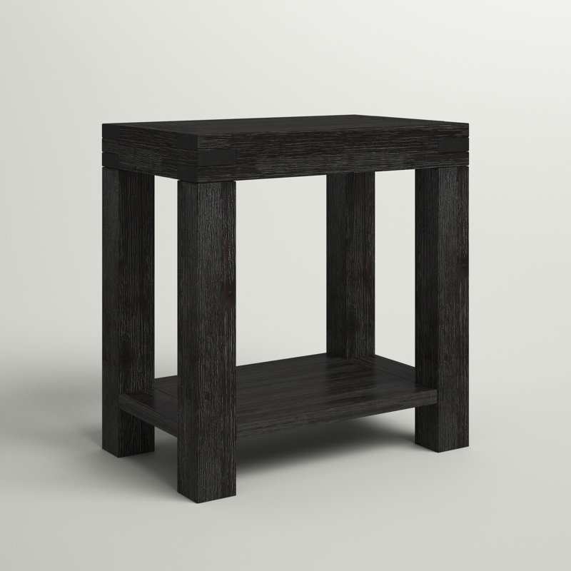 Table de bout en bois massif Kaicey