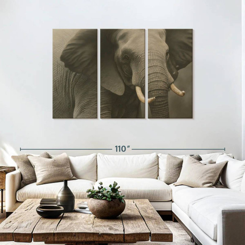 Old Woman, 48" H x 74" W