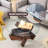 Bridgeview Glass Top Single Coffee Table-816046911