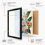 Flowering Stem Study Botanical - Framed Print-1951095905-1951095907