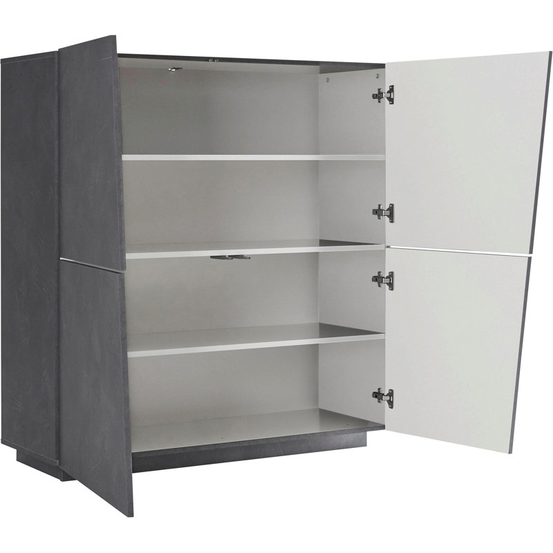Bayonne 120cm Sideboard, Ardesia Grey
