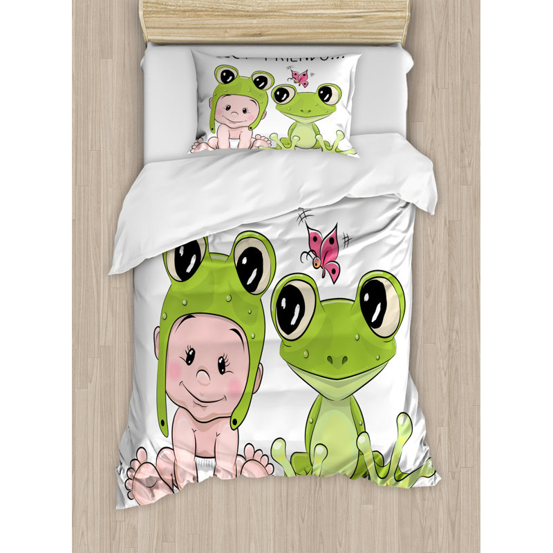 Polyester Duvet Cover, Twin Duvet Cover + 1 Sham