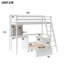 Kohr Loft Bed with Storage Included with Built-in Ladder Included with Desk Included
