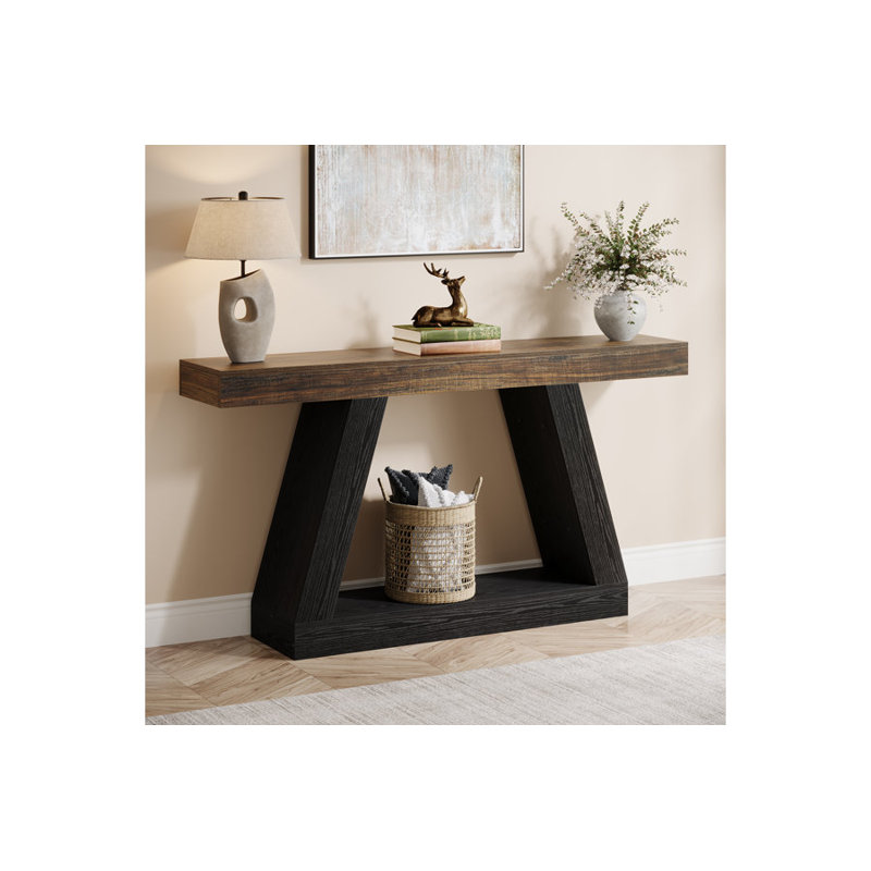 Console 55,12 po Chasidi, Gris / Noir