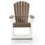 Fauteuil à hauteur de comptoir Kevin Adirondack, blanc-130679348-130679352
