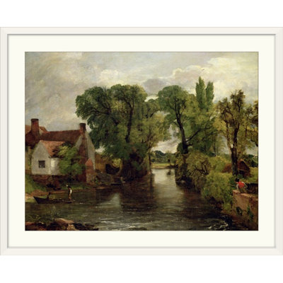 John Constable " The Mill Stream, 1814-15 " by John Constable