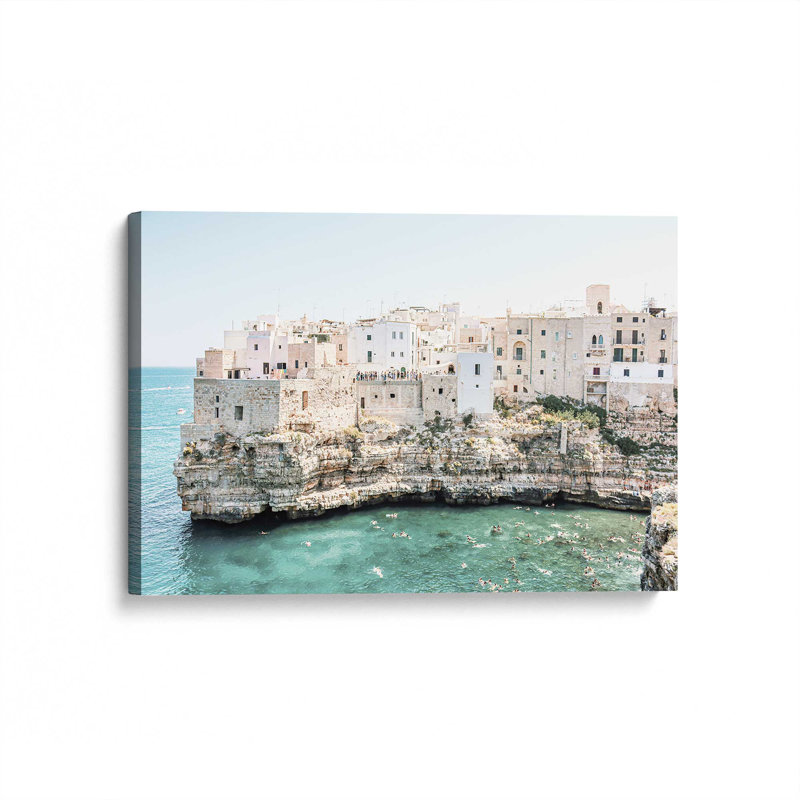 Impression sur toile tendue Ocean's Edge II, H 32 po x l 48 po x P 1,25 po, Toile tendue