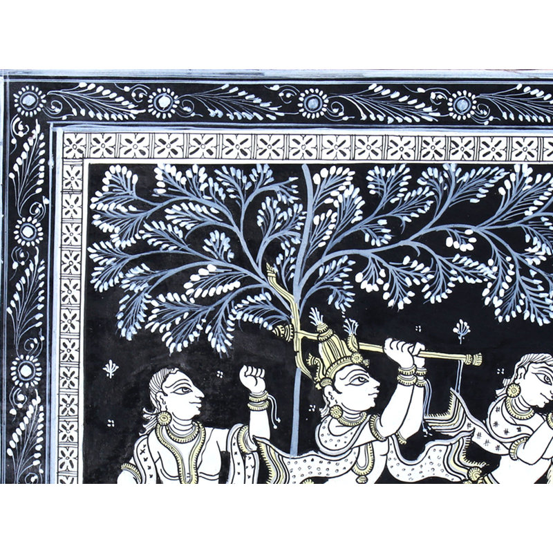 Krishna tuant le démon Aghasura