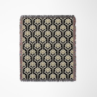 Lena Cotton Blend Blanket Throw