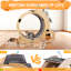 Roue de course pour chats pour le plaisir en intérieur - La construction stable et sécuritaire 61 améliore le niveau d'esprit du chat
