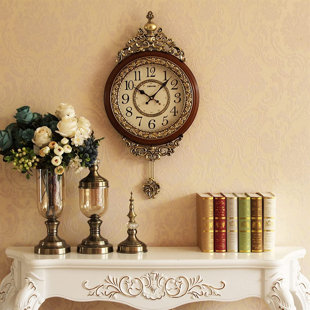 Très grande horloge murale 29,5 po