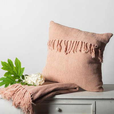 Housse de coussin réversible en coton Sylvannah